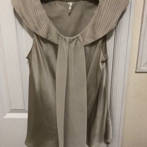 Beautiful silk look blouse.